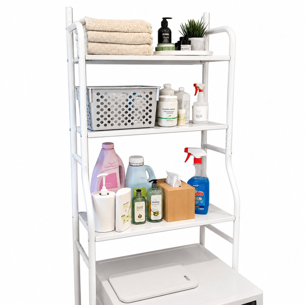 Étagère Salle de Bain 3 Niveaux – Métal Design